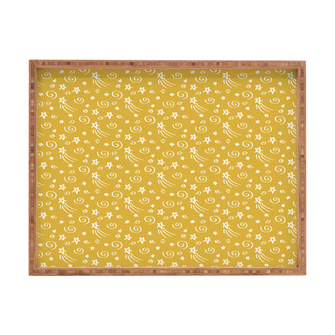 Lisa Argyropoulos Holiday Stars Celeste Rectangular Tray