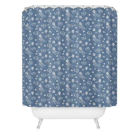 Lisa Argyropoulos Holiday Stars Shower Curtain
