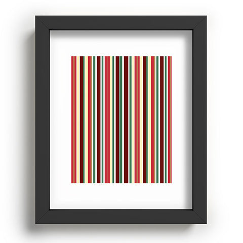 Lisa Argyropoulos Holiday Traditions Stripe Recessed Framing Rectangle