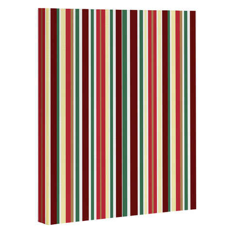 Lisa Argyropoulos Holiday Traditions Stripe Art Canvas