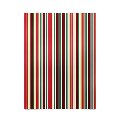 Lisa Argyropoulos Holiday Traditions Stripe Poster