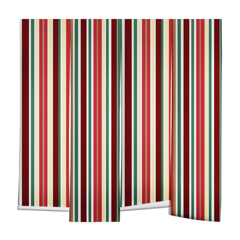 Lisa Argyropoulos Holiday Traditions Stripe Wall Mural