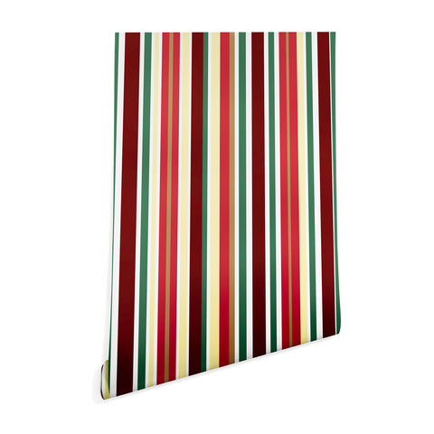 Lisa Argyropoulos Holiday Traditions Stripe Wallpaper