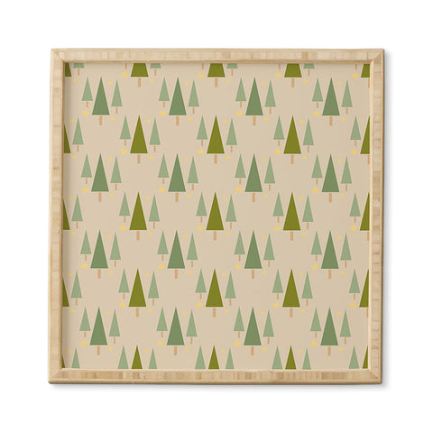 Lisa Argyropoulos Holiday Trees Neutral Framed Wall Art