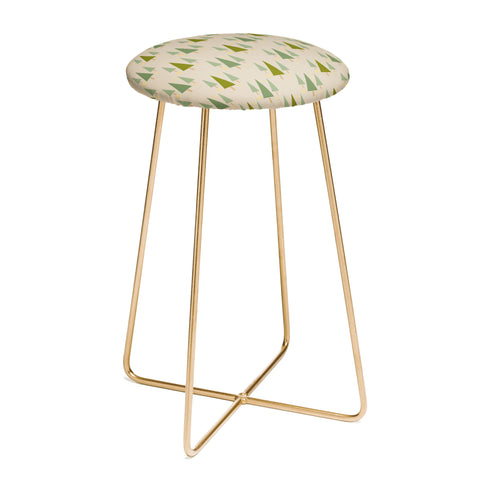 Lisa Argyropoulos Holiday Trees Neutral Counter Stool