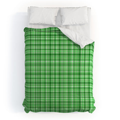 Lisa Argyropoulos Holly Green Plaid Comforter