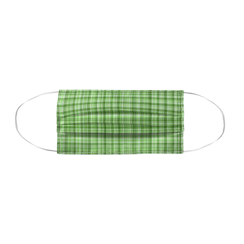 Lisa Argyropoulos Holly Green Plaid Face Mask