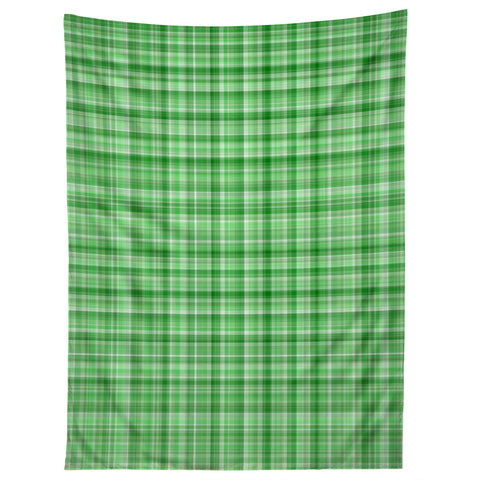 Lisa Argyropoulos Holly Green Plaid Tapestry