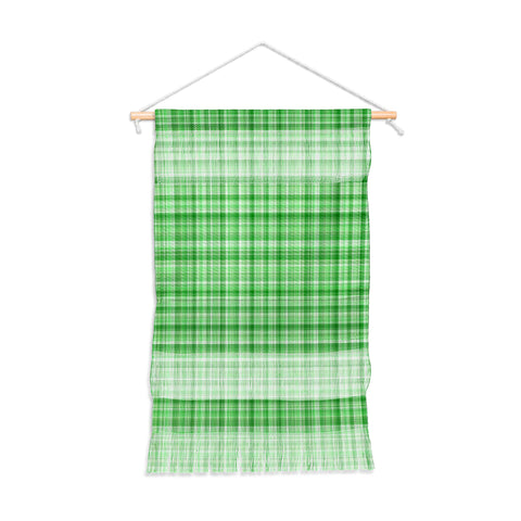 Lisa Argyropoulos Holly Green Plaid Wall Hanging Portrait