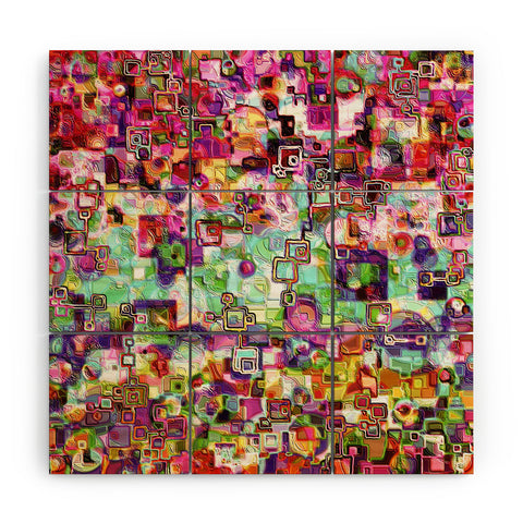 Lisa Argyropoulos Interlinking Possibilities Wood Wall Mural