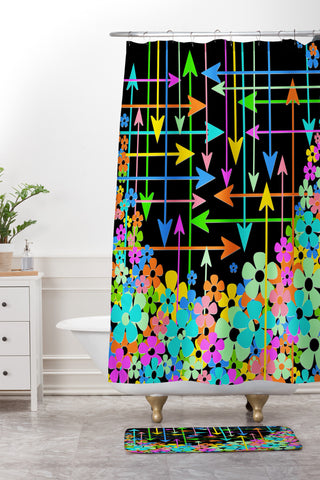 Lisa Argyropoulos Its A Spring Thing 1 Shower Curtain And Mat