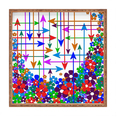 Lisa Argyropoulos Its A Spring Thing 2 Square Tray