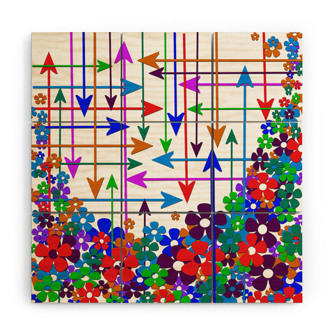 Lisa Argyropoulos Its A Spring Thing 2 Wood Wall Mural