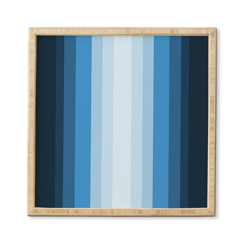 Lisa Argyropoulos Jazzy Blues Framed Wall Art