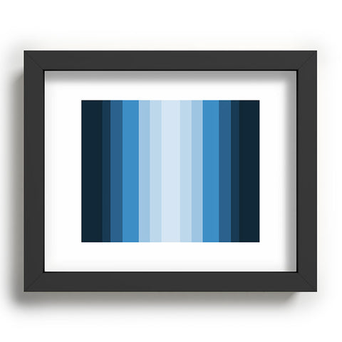 Lisa Argyropoulos Jazzy Blues Recessed Framing Rectangle