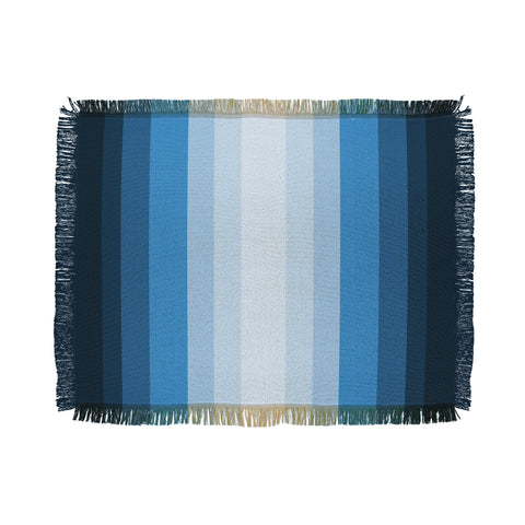 Lisa Argyropoulos Jazzy Blues Throw Blanket