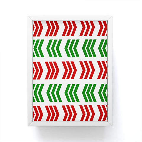 Lisa Argyropoulos Jolly Zig Zag Framed Mini Art Print