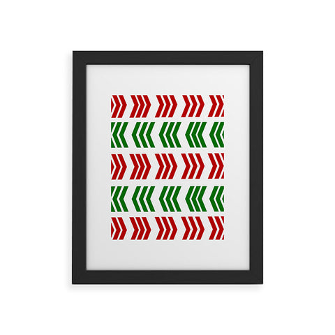 Lisa Argyropoulos Jolly Zig Zag Framed Art Print
