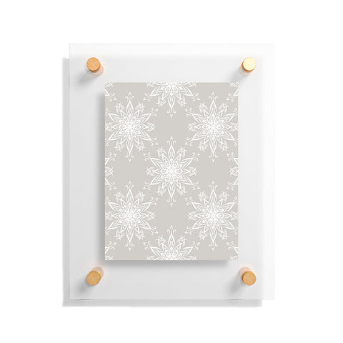Lisa Argyropoulos La Boho Snow Floating Acrylic Print