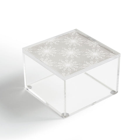 Lisa Argyropoulos La Boho Snow Acrylic Box