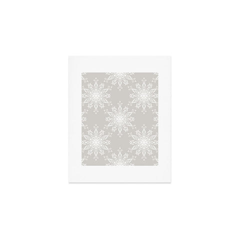 Lisa Argyropoulos La Boho Snow Art Print