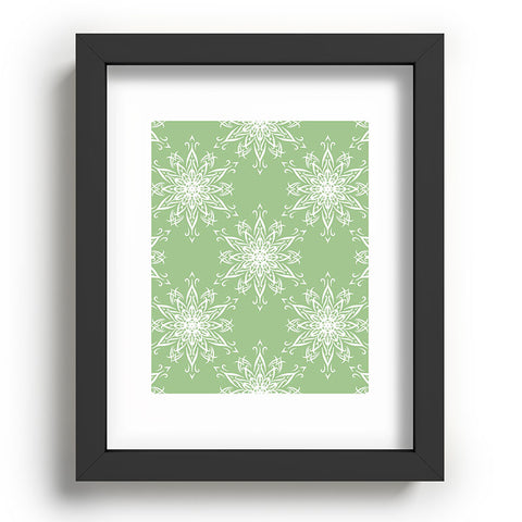 Lisa Argyropoulos La Boho Snow Sage Recessed Framing Rectangle