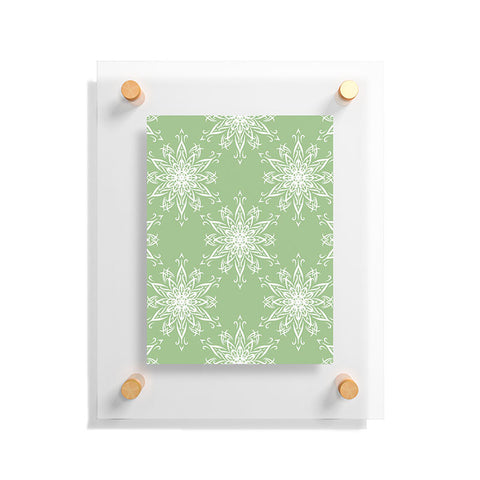 Lisa Argyropoulos La Boho Snow Sage Floating Acrylic Print
