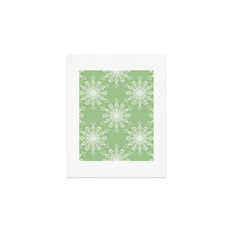 Lisa Argyropoulos La Boho Snow Sage Art Print