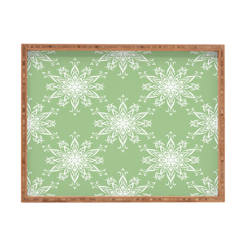 Lisa Argyropoulos La Boho Snow Sage Rectangular Tray