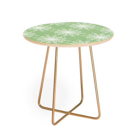 Lisa Argyropoulos La Boho Snow Sage Round Side Table