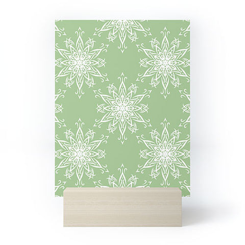 Lisa Argyropoulos La Boho Snow Sage Mini Art Print