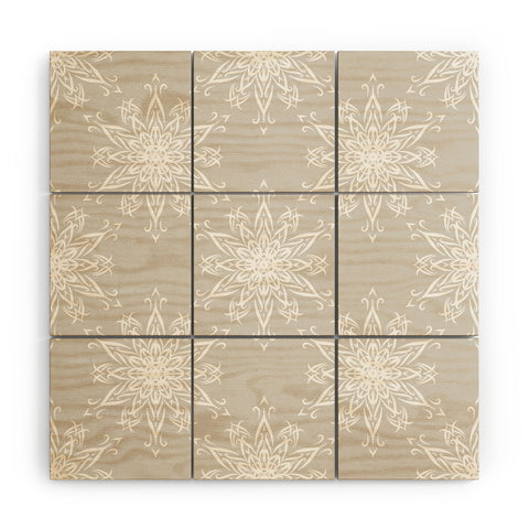 Lisa Argyropoulos La Boho Snow Wood Wall Mural