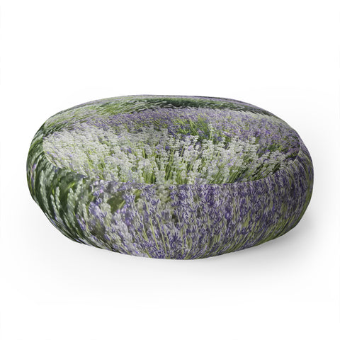 Lisa Argyropoulos Lavender Dreams Floor Pillow Round