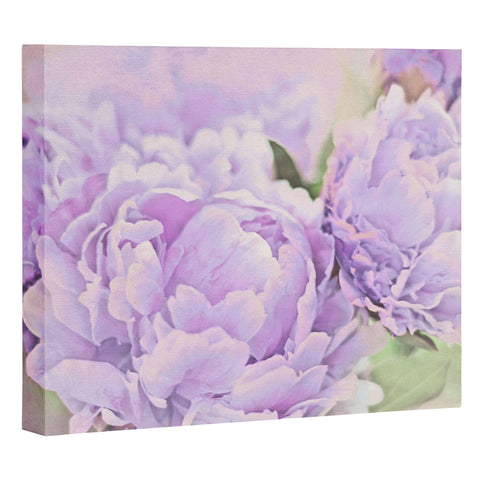 Lisa Argyropoulos Lavender Peonies Art Canvas