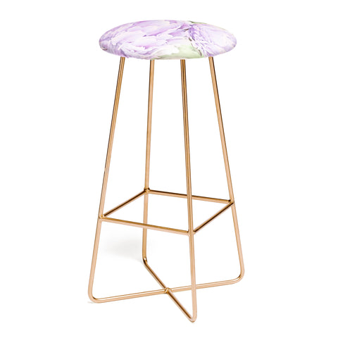 Lisa Argyropoulos Lavender Peonies Bar Stool