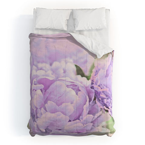 Lisa Argyropoulos Lavender Peonies Comforter