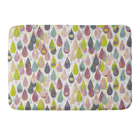 Lisa Argyropoulos Let It Rain Memory Foam Bath Mat
