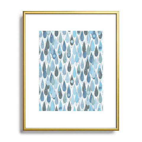 Lisa Argyropoulos Let It Rain V Metal Framed Art Print