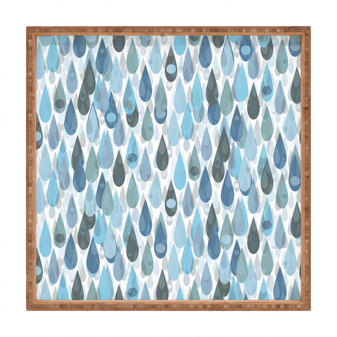 Lisa Argyropoulos Let It Rain V Square Tray