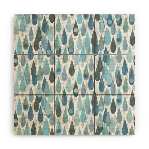 Lisa Argyropoulos Let It Rain V Wood Wall Mural