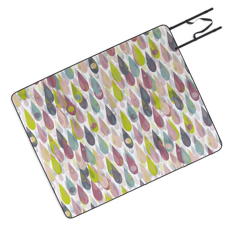 Lisa Argyropoulos Let It Rain Picnic Blanket