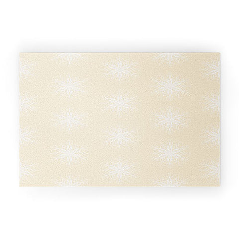 Lisa Argyropoulos Light and Airy Flurries Welcome Mat