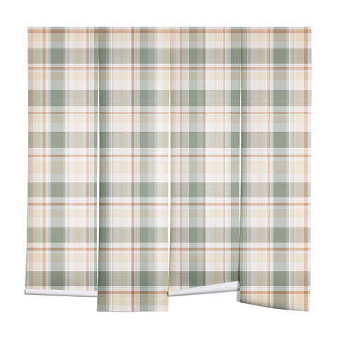 Lisa Argyropoulos Light Cottage Plaid Wall Mural