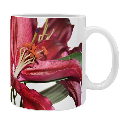 Lisa Argyropoulos Lily De Burgundy Coffee Mug