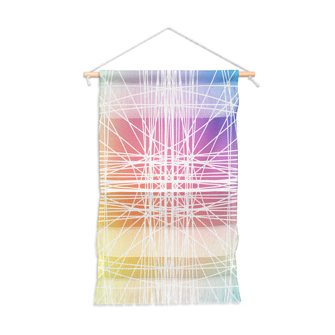 Lisa Argyropoulos Linear Colorburst Wall Hanging Portrait