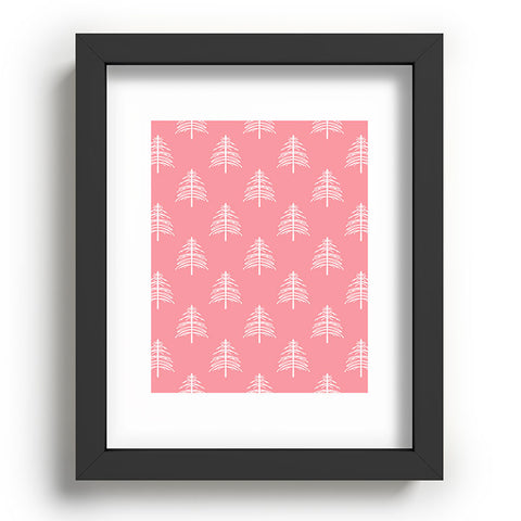 Lisa Argyropoulos Linear Trees Blush Recessed Framing Rectangle