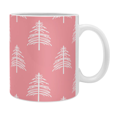 Lisa Argyropoulos Linear Trees Blush Coffee Mug
