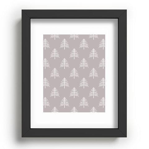 Lisa Argyropoulos Linear Trees Neutral Recessed Framing Rectangle
