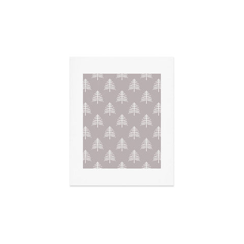 Lisa Argyropoulos Linear Trees Neutral Art Print