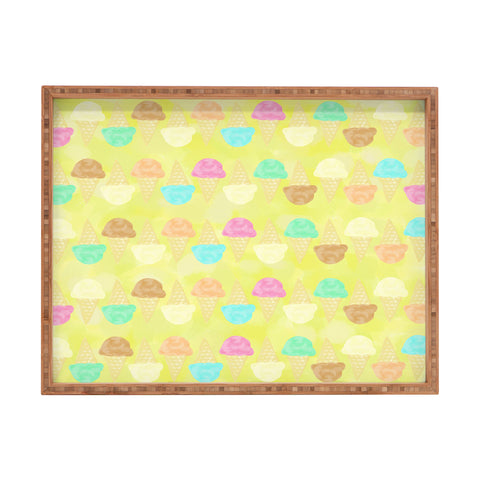 Lisa Argyropoulos Little Scoops Yellow Rectangular Tray